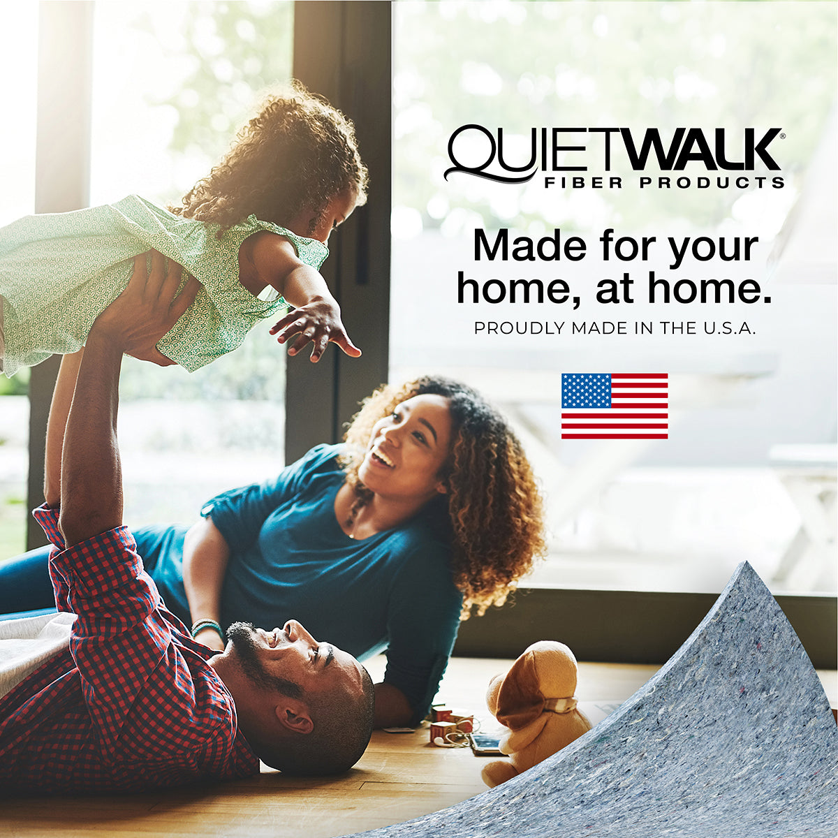QuietWalk Plus Flooring Underlayment